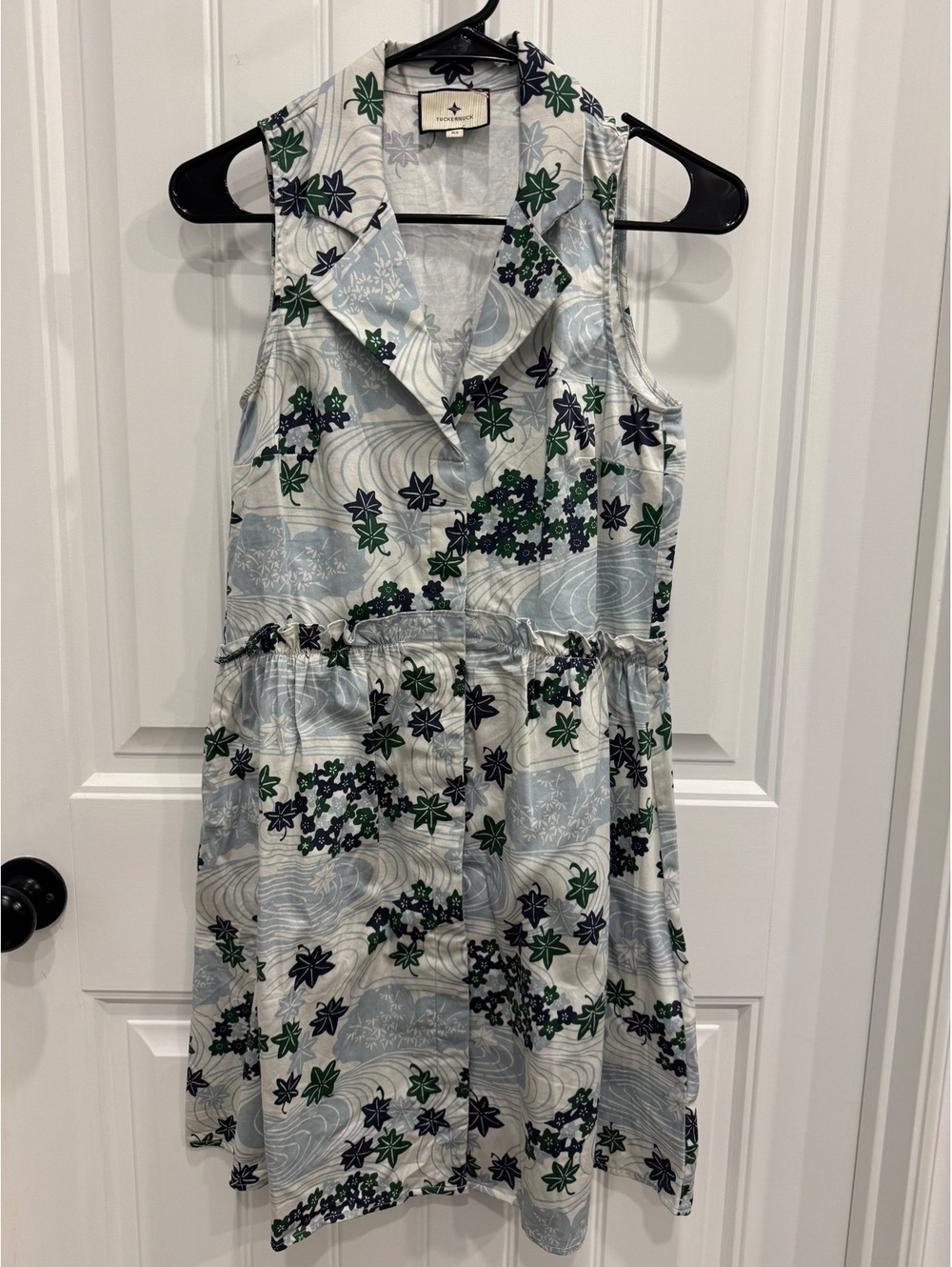 Tuckernuck Provence Breeze Sleeveless Royal Dress XS